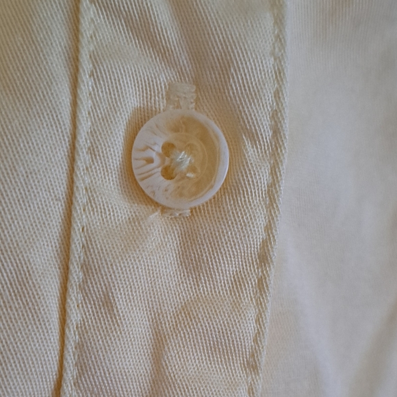 Vintage Cotton yellow Dolman sleeve top - Picture 5 of 5